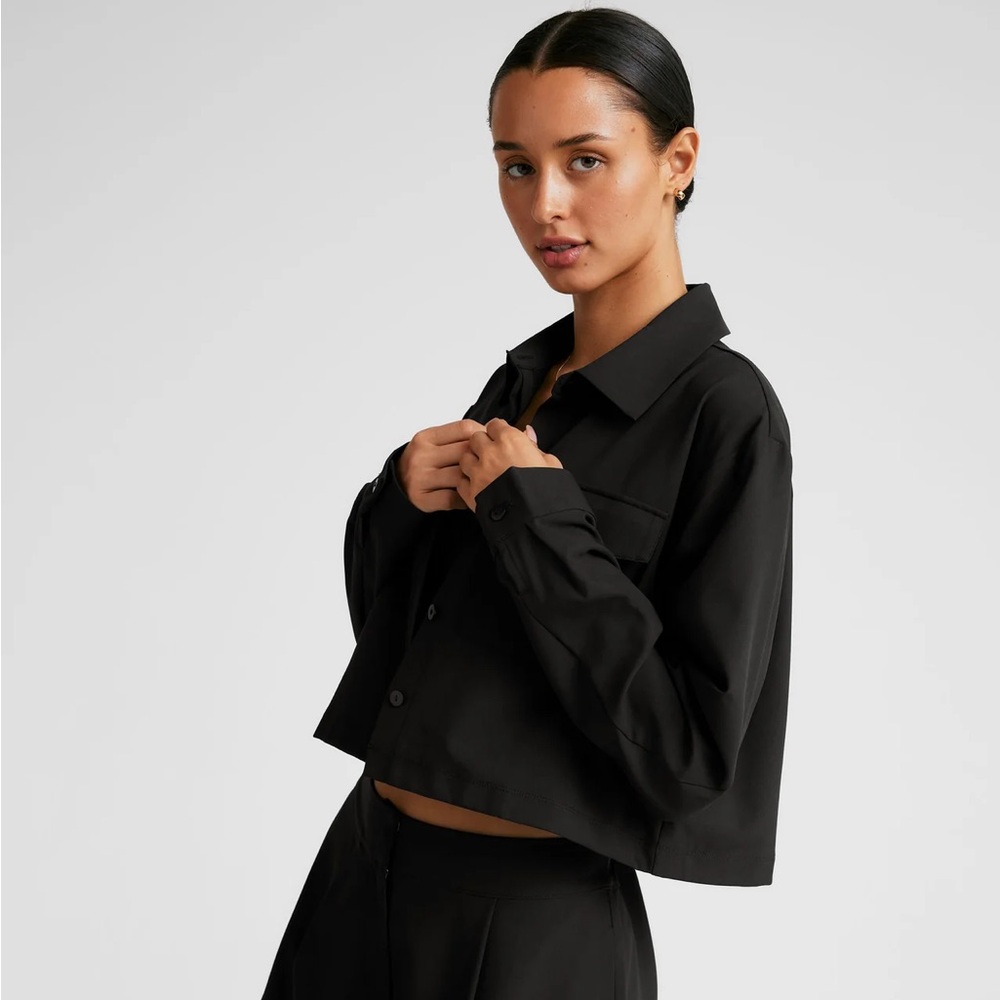 Beyond Yoga Midtown Cropped Jacket